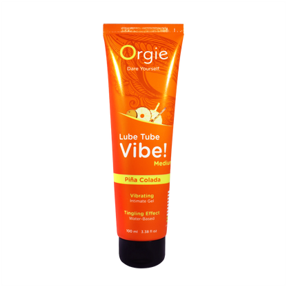 Lube Tube Vibe! - Medium - Piña Colada - 100ml | 3.38 fl oz.